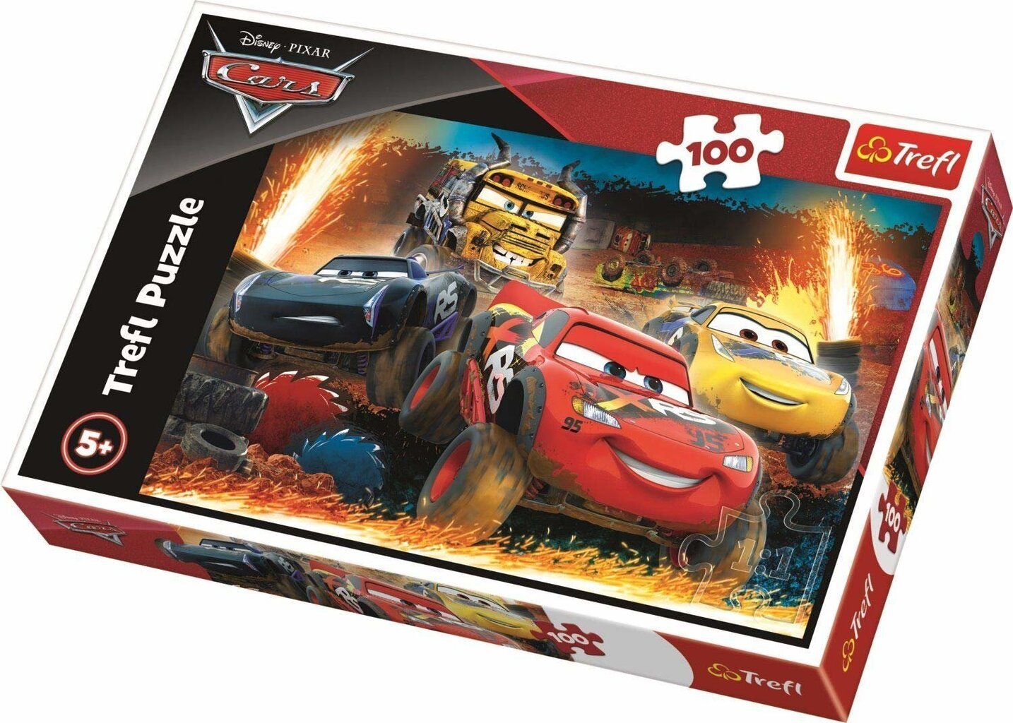 TREFL CARS Palapeli Autot, 100 palaa hinta ja tiedot | Palapelit | hobbyhall.fi