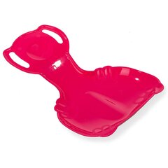 Premium Comfort Plastic Slide, vaaleanpunainen hinta ja tiedot | Pulkat, liukurit ja kelkat | hobbyhall.fi