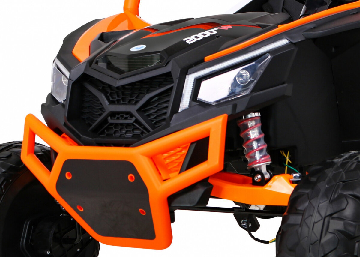 Kaksoismönkijä Buggy UTV-MX, oranssi hinta ja tiedot | Lasten sähköautot | hobbyhall.fi