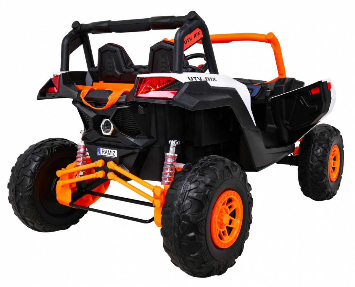 Kaksoismönkijä Buggy UTV-MX, oranssi hinta ja tiedot | Lasten sähköautot | hobbyhall.fi