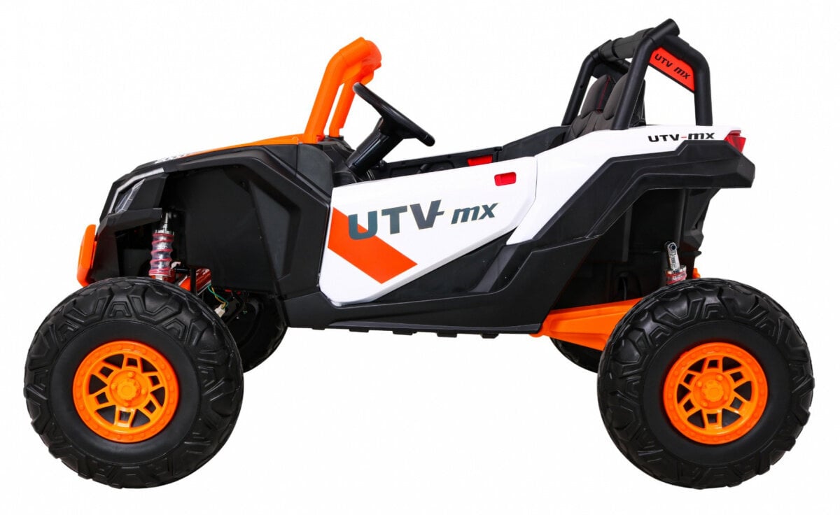 Kaksoismönkijä Buggy UTV-MX, oranssi hinta ja tiedot | Lasten sähköautot | hobbyhall.fi