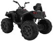 Quad ATV Quad ATV, musta hinta ja tiedot | Lasten sähköautot | hobbyhall.fi