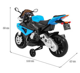 Sähkömoottoripyörä BMW S1000 RR, sininen hinta ja tiedot | BMW Lapset | hobbyhall.fi