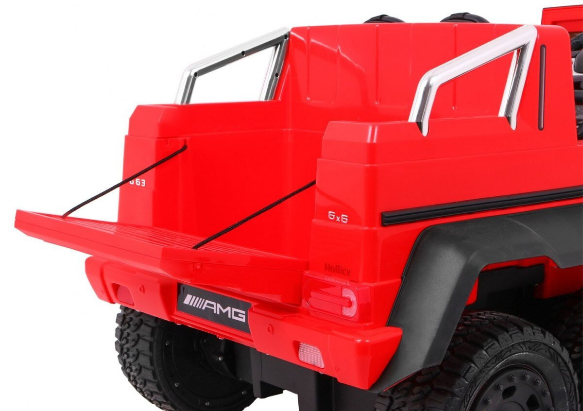 Mercedes G63 MP4 yksipaikkainen sähköauto, punainen hinta ja tiedot | Lasten sähköautot | hobbyhall.fi