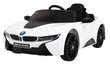 BMW I8 LIFT yksipaikkainen sähköauto, valkoinen hinta ja tiedot | Lasten sähköautot | hobbyhall.fi