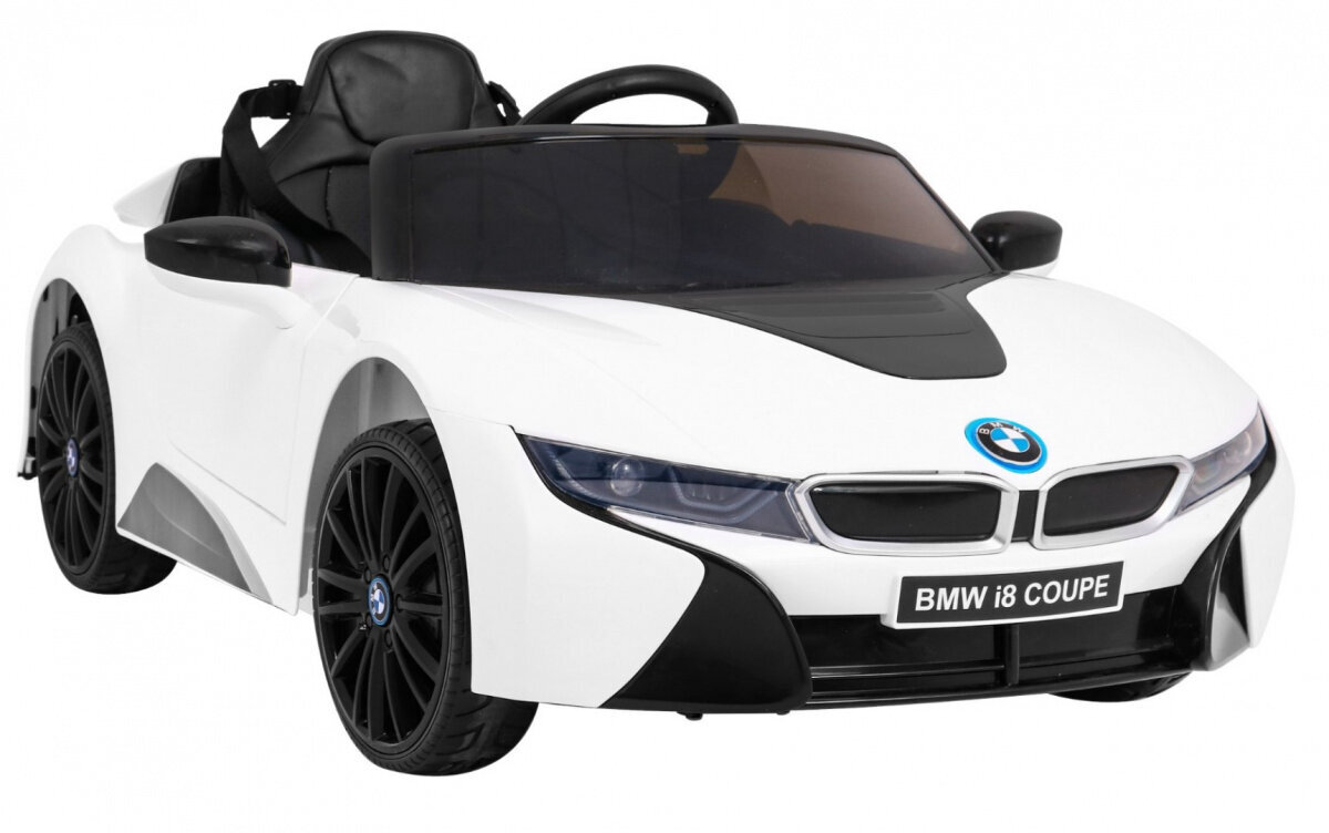 BMW I8 LIFT yksipaikkainen sähköauto, valkoinen hinta ja tiedot | Lasten sähköautot | hobbyhall.fi