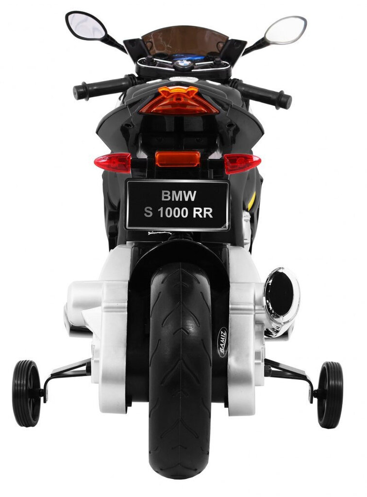 Sähkömoottoripyörä BMW S1000RR, musta hinta ja tiedot | Lasten sähköautot | hobbyhall.fi