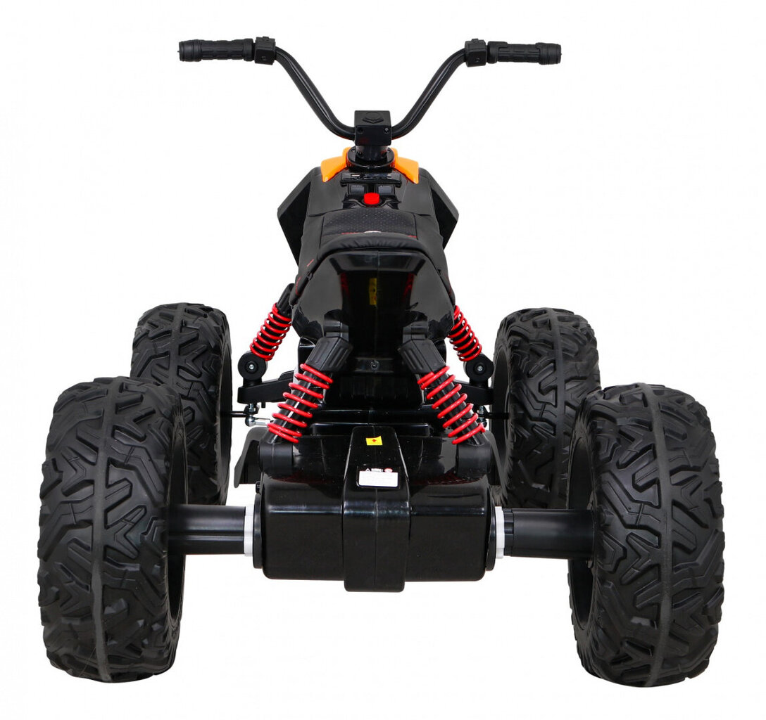 Sähkömönkijä lapsille Quad Quad Lucky Seven, musta hinta ja tiedot | Lasten sähköautot | hobbyhall.fi