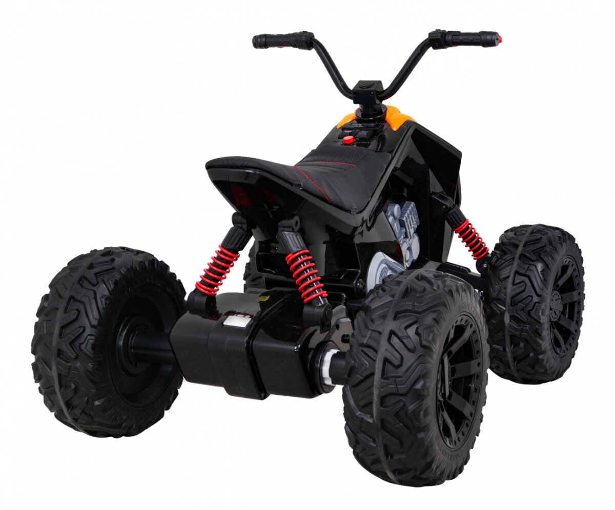 Sähkömönkijä lapsille Quad Quad Lucky Seven, musta hinta ja tiedot | Lasten sähköautot | hobbyhall.fi