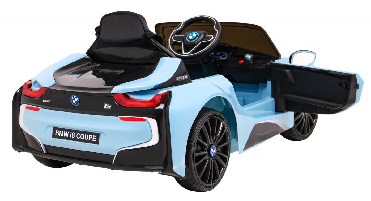 BMW I8 LIFT yksipaikkainen sähköauto, sininen hinta ja tiedot | Lasten sähköautot | hobbyhall.fi