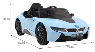 BMW I8 LIFT yksipaikkainen sähköauto, sininen hinta ja tiedot | Lasten sähköautot | hobbyhall.fi