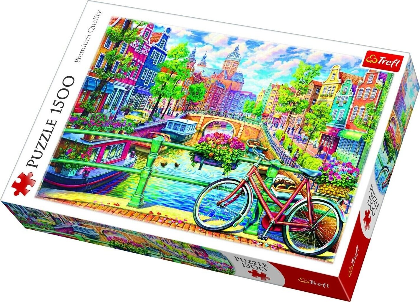 TREFL Palapeli 1500 Amsterdam hinta ja tiedot | Palapelit | hobbyhall.fi