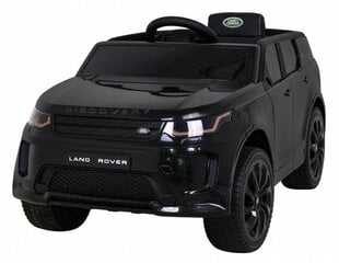 Land Rover Discovery Sport yksipaikkainen sähköauto, musta hinta ja tiedot | Lasten sähköautot | hobbyhall.fi