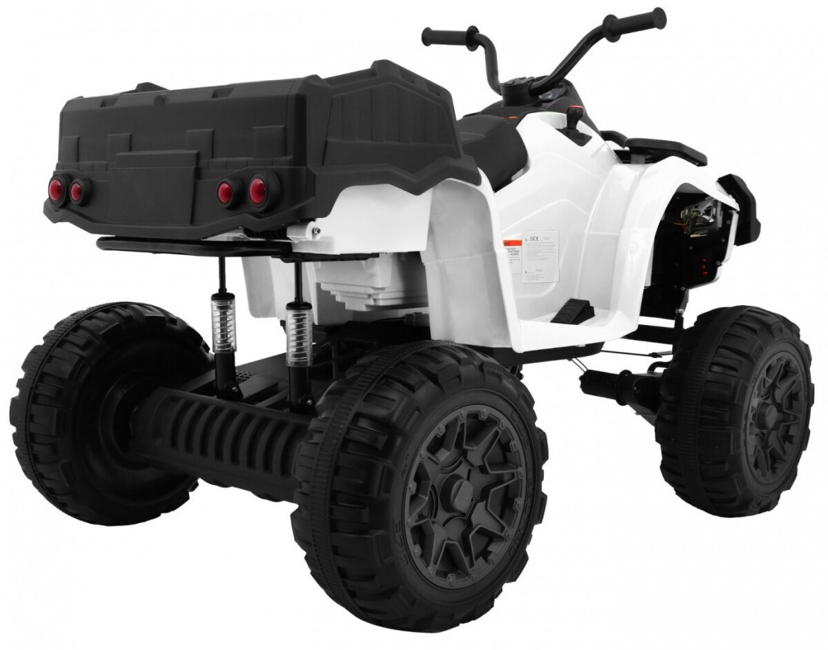 Quad XL ATV lapsille, valkoinen hinta ja tiedot | Lasten sähköautot | hobbyhall.fi