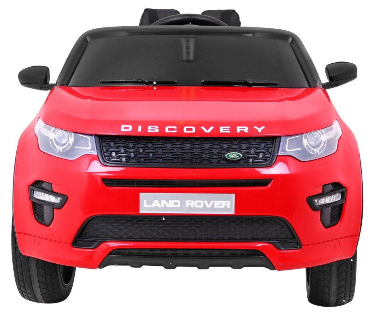 Land Rover Discovery yksipaikkainen sähköauto, punainen hinta ja tiedot | Lasten sähköautot | hobbyhall.fi