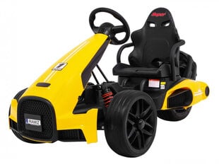 Sähköinen go-kart Bolide XR-1, keltainen hinta ja tiedot | Bolide Lapset | hobbyhall.fi