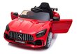 Mercedes GTR HL289 sähköauto lapsille, punainen hinta ja tiedot | Lasten sähköautot | hobbyhall.fi