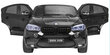 BMW X6 XXL sähköauto, musta hinta ja tiedot | Lasten sähköautot | hobbyhall.fi