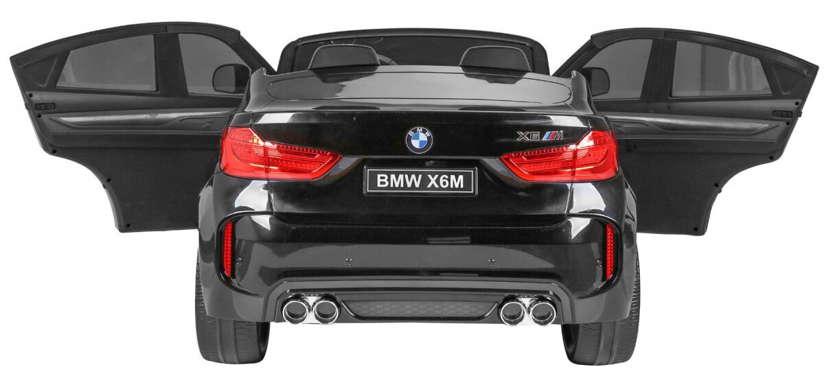 BMW X6 XXL sähköauto, musta hinta ja tiedot | Lasten sähköautot | hobbyhall.fi