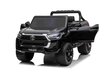 Toyota Hilux yksipaikkainen sähköauto, musta hinta ja tiedot | Lasten sähköautot | hobbyhall.fi