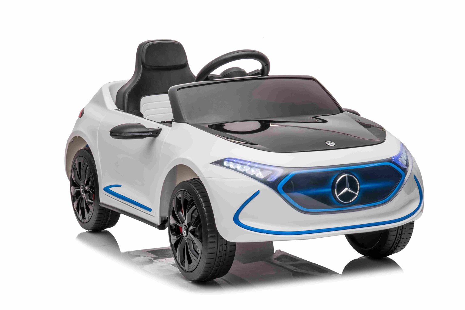 Mercedes Benz AMG EQA yksipaikkainen sähköauto, valkoinen hinta ja tiedot | Lasten sähköautot | hobbyhall.fi