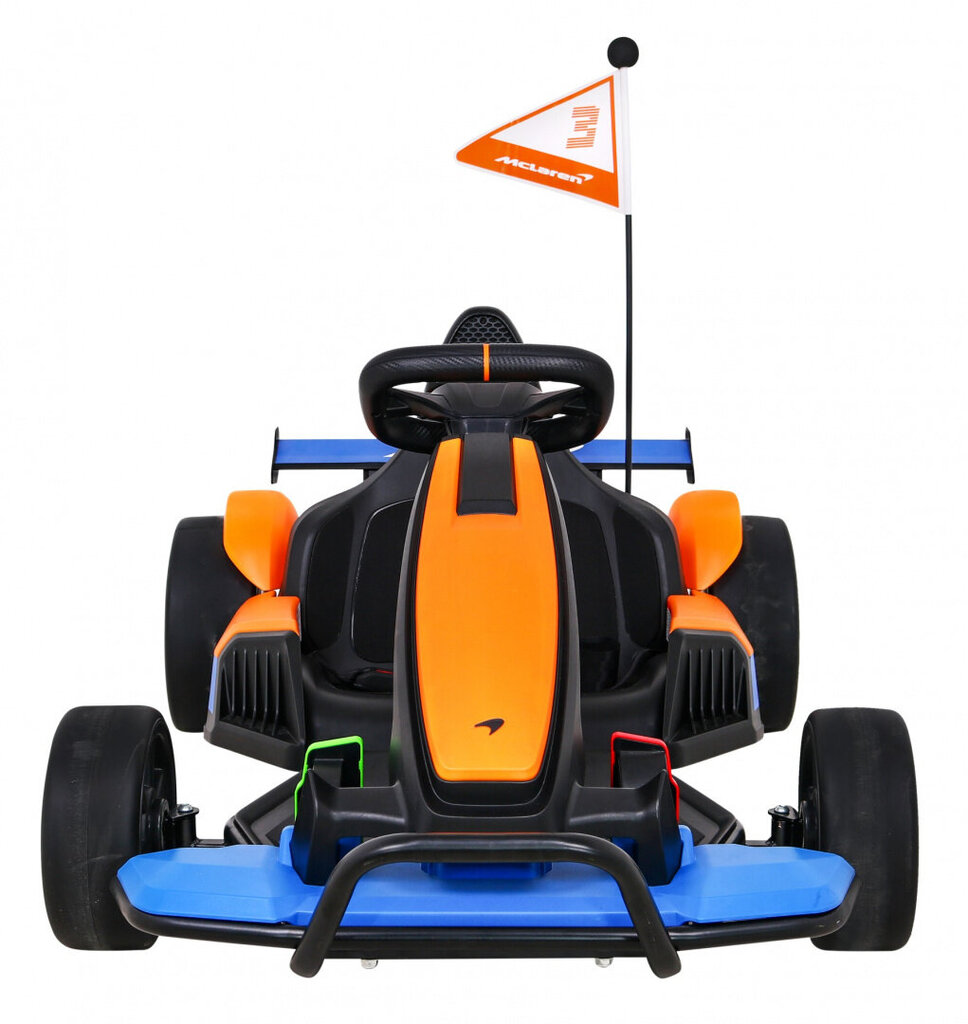 Sähköinen go-kart McLaren Drift, oranssi hinta ja tiedot | Lasten sähköautot | hobbyhall.fi