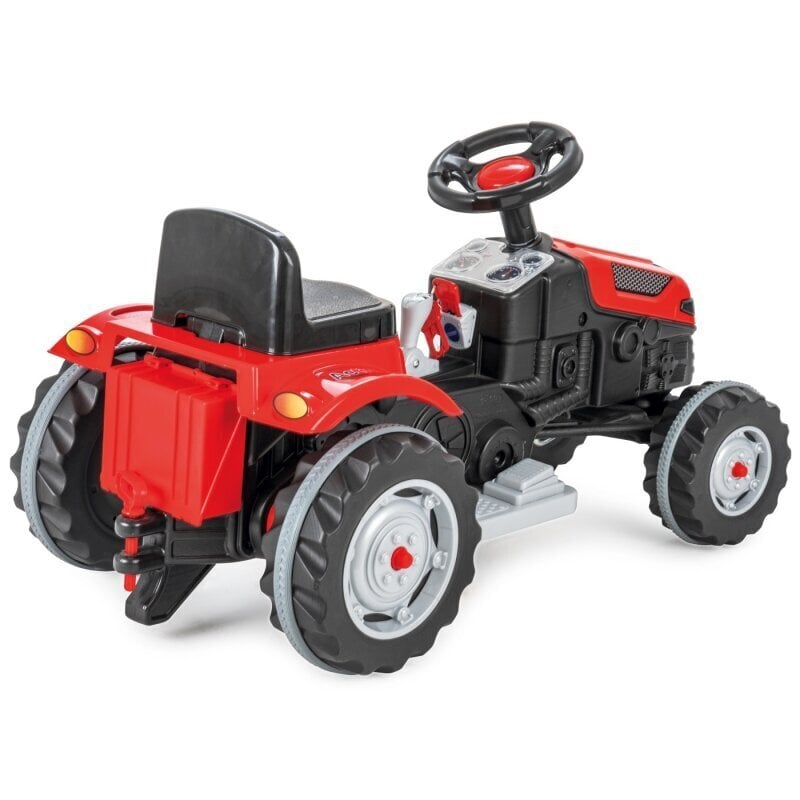 Woopie Farmer PowerTrac johdoton traktori, punainen hinta ja tiedot | Lasten sähköautot | hobbyhall.fi