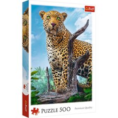 TREFL Palapeli 500 Leopardi hinta ja tiedot | Palapelit | hobbyhall.fi