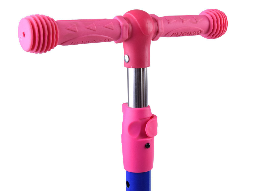 Kolmipyöräinen tasapainopotkulauta, jossa on valaistut pyörät, vaaleanpunainen hinta ja tiedot | Potkulaudat | hobbyhall.fi