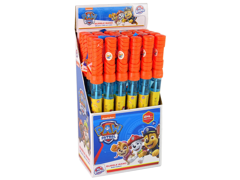 Paw Patrol saippuakuplat, 120ml, oranssi hinta ja tiedot | Hiekkalelut ja rantalelut | hobbyhall.fi