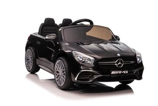Yksipaikkainen sähköauto Mercedes SL65 LCD, lakattu musta hinta ja tiedot | Lasten sähköautot | hobbyhall.fi