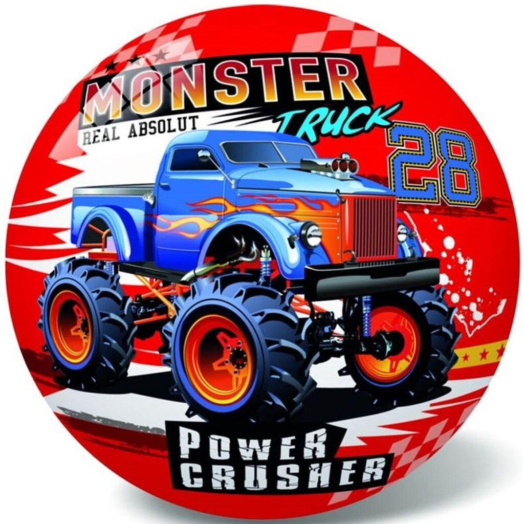 Kumipallo 23 cm, monster truck hinta ja tiedot | Hiekkalelut ja rantalelut | hobbyhall.fi