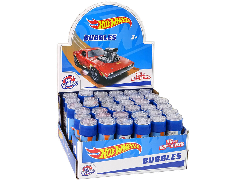 Hot Wheels saippuakuplat, 55ml, sininen hinta ja tiedot | Hiekkalelut ja rantalelut | hobbyhall.fi