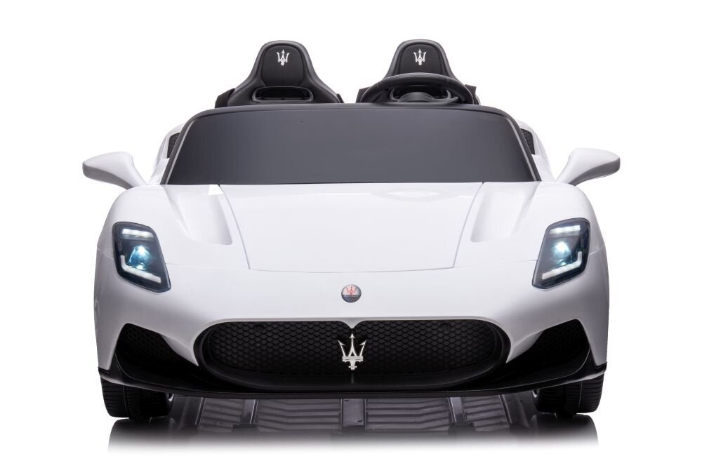 Maserati MC20 sähköauto, valkoinen hinta ja tiedot | Lasten sähköautot | hobbyhall.fi