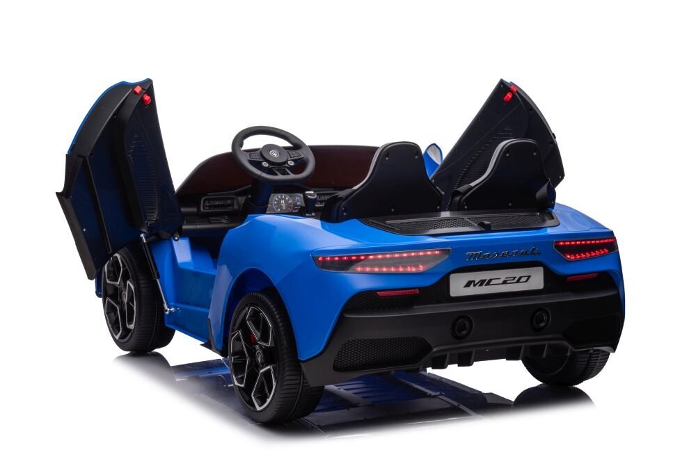 Maserati MC20 sähköauto, sininen hinta ja tiedot | Lasten sähköautot | hobbyhall.fi