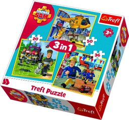 TREFL Palapeli 3in1 Palomies Sami hinta ja tiedot | Palapelit | hobbyhall.fi