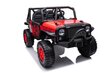 Jeep QY2188 kaksipaikkainen sähköauto, punainen hinta ja tiedot | Lasten sähköautot | hobbyhall.fi