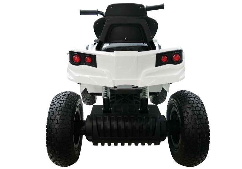 QUAD mönkijä puhallettavilla pyörillä, valkoinen hinta ja tiedot | Lasten sähköautot | hobbyhall.fi