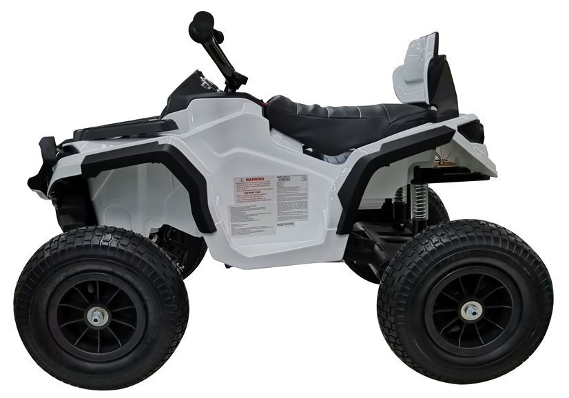 QUAD mönkijä puhallettavilla pyörillä, valkoinen hinta ja tiedot | Lasten sähköautot | hobbyhall.fi