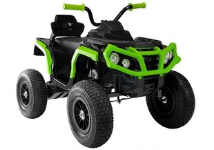 QUAD mönkijä puhallettavilla pyörillä, musta hinta ja tiedot | Lasten sähköautot | hobbyhall.fi