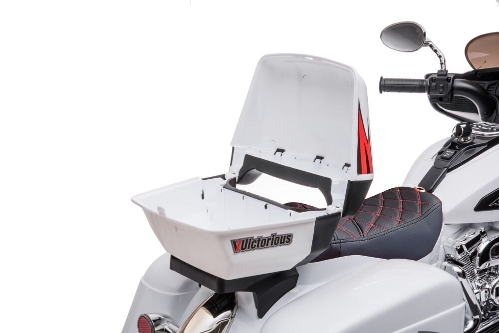 Goldwing NEL-R1800GS kolmipyöräinen sähkömoottoripyörä, valkoinen hinta ja tiedot | Lasten sähköautot | hobbyhall.fi