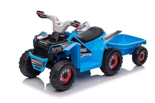 XMX630T sähköinen mönkijä perävaunulla, sininen hinta ja tiedot | Lasten sähköautot | hobbyhall.fi