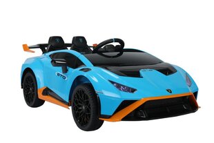 Lamborghini STO DRIFT yksipaikkainen sähköauto, sininen hinta ja tiedot | Lasten sähköautot | hobbyhall.fi