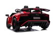 Lamborghini Aventador SV sähköauto, punainen hinta ja tiedot | Lasten sähköautot | hobbyhall.fi