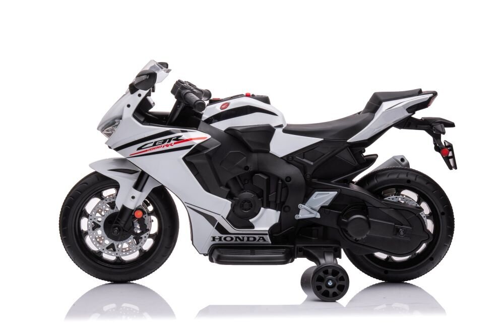 Honda CBR1000RR sähkömoottoripyörä, valkoinen hinta ja tiedot | Lasten sähköautot | hobbyhall.fi