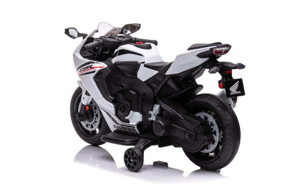 Honda CBR1000RR sähkömoottoripyörä, valkoinen hinta ja tiedot | Lasten sähköautot | hobbyhall.fi