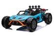 Buggy Racing 5 kaksipaikkainen sähköauto, sininen hinta ja tiedot | Lasten sähköautot | hobbyhall.fi