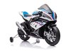 Sähkömoottoripyörä BMW HP4, valkoinen hinta ja tiedot | Lasten sähköautot | hobbyhall.fi