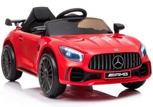 Mercedes GT R akkuauto, punainen hinta ja tiedot | Mercedes Lapset | hobbyhall.fi