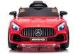 Mercedes GT R akkuauto, punainen hinta ja tiedot | Lasten sähköautot | hobbyhall.fi